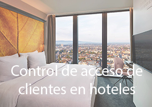 Control de acceso de clientes en hoteles