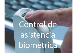 Controlo biométrico de assiduidade
