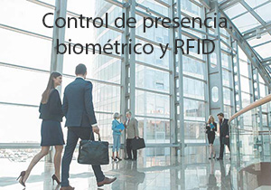 Control de presencia biométrico y RFID