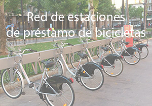 Rede de estações de empréstimo de bicicletas