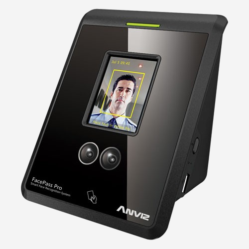 Terminal de reconhecimento facial 3D Anviz FacePass Pro - Kimaldi