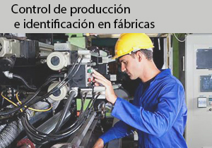 Controlo de produção e identificação em fábricas
