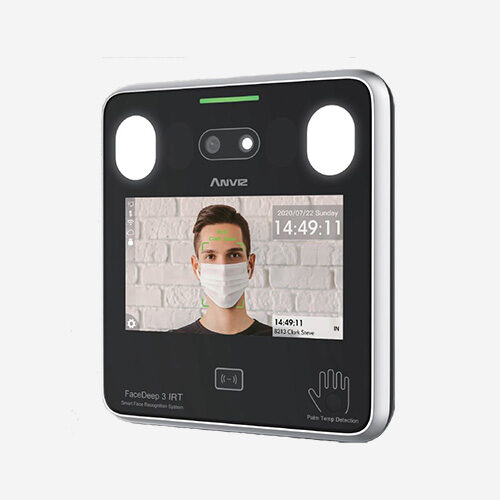 Anviz FaceDeep 3-IRT Controlo de acesso facial com detecção de temperatura
