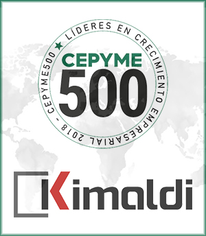 Kimaldi dentro de las 500 pymes 2021_
