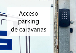 Acceso parkimg caravanas