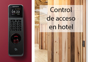 control de acceso en habitaciones de hotel